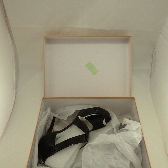 NIB Michae Kors 40T5AIHS2A Black Ariel Heels 9.5 - Picture 7 of 8